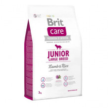 Корм для щенков Брит гигантских пород Brit Care Junior Large Breed Lamb and Rice 3кг