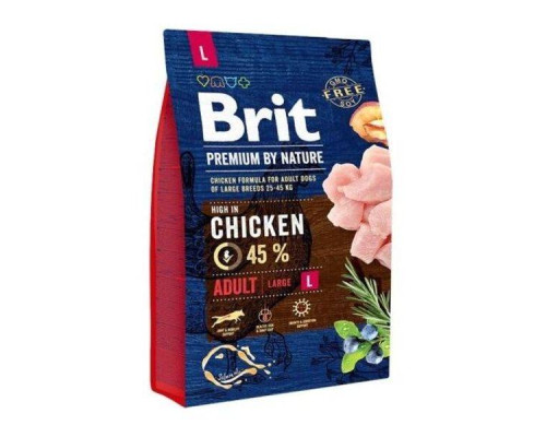Корм для собак Брит Brit Premium Dog Adult L  3 кг