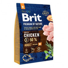 Корм для собак Брит Brit Premium Dog Adult M  3 кг
