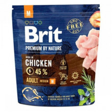 Корм для собак Брит Brit Premium Dog Adult M  8 кг ЦЕНА за 1кг