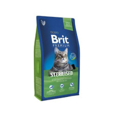 Корм для котів Brit Premium Cat Sterilized  стерилізованих 300г