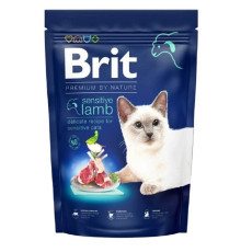 Сухий корм для котів з чутливим травленням Cat Sensitive Lamb з ягнятком 300 г Brit Premium