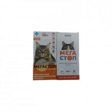 МЕГА Стоп ProVet капли для кошек 4-8 кг 4 шт в упаковке Природа