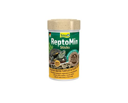 Корм для водных черепах ReptoMin Sticks палочки с кальцием и фосфором 22 г Tetra