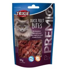 Ласощі для котів Шматочки качиного філе Trixie Premio Duck Filet Bites 50 г TX-42716