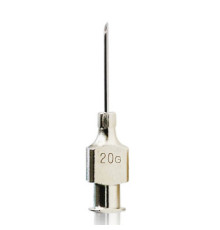 Голка ветеринарна багаторазова 0.9×15LL, 20G×5/8``