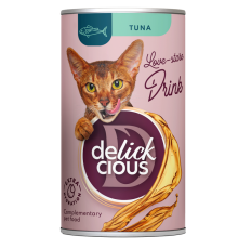 Ласощі для котів Tuna напій з тунцем 140 г Delickcious