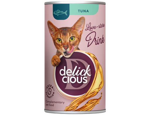 Лакомство для котов Tuna напиток с тунцом 140 г Delickcious