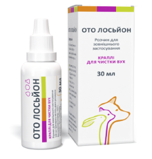 Краплі для тварин Ото лосьйон для чищення вух 30 мл БТЛ