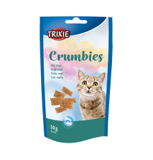 Вітаміни для котів Crumbies with Malt для виведення шерсті 50 г