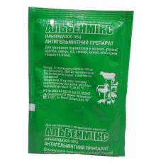 Порошок Альбенмікс 10% антигельмінтний препарат 3 г Фарматон