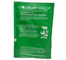 Порошок Альбенмикс 10% антигельминтный препарат 3 г Фарматон