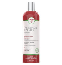 Шампунь для собак і котів Advanced Hypoallergenic Shampoo у разі алергії та чутливості шкіри 473 мл Veterinary Formula