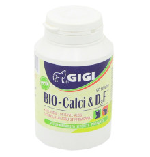 Таблетки для котів і собак Bio-Calci and D3F харчова добавка для здоров'я кісток №90 GIGI