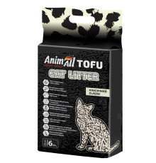 Наповнювач для котячих туалетів соєвий Tofu Classic без аромату 2,6 кг 6 л AnimAll