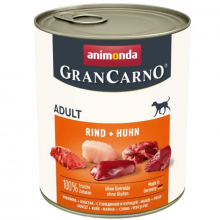 Корм для собак GranCarno Adult Beef and Chicken с говядиной и курицей 800 г Animonda