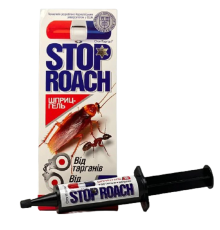 Гель Stop Roach від тарганів і мурашок шприц - гель 30 г