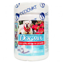 Догмікс вітаміни для собак для зубів, кісток і суглобів №100 таблеток Продукт