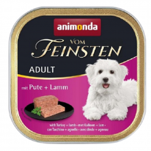 Корм для собак Vom Feinsten Adult with Turkey and Lamb с индейкой и ягненком 150 г Animonda