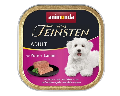 Корм для собак Vom Feinsten Adult with Turkey and Lamb з індичкою та ягням 150 г Animonda