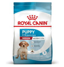 Сухий корм для цуценят середніх порід Medium Puppy з птахом 1 кг Royal Canin