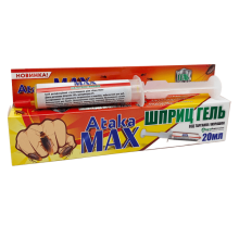 Шприц-гель Атака Max інсектицидний засіб від тарганів 20 мл AgroProtection
