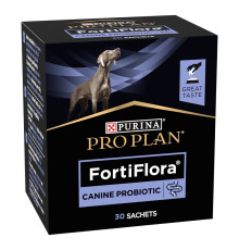 Порошок для цуценят і собак Пробіотик Proplan Fortiflora Dog для підтримки мікрофлори ШКТ 1 г №30 Purina Pro Plan