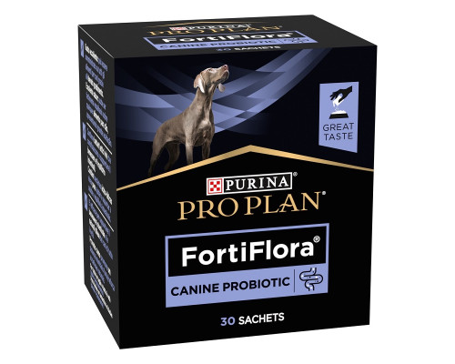 Порошок для щенков и собак Пробиотик Proplan Fortiflora Dog для поддержания микрофлоры ЖКТ 1 г №30 Purina Pro Plan
