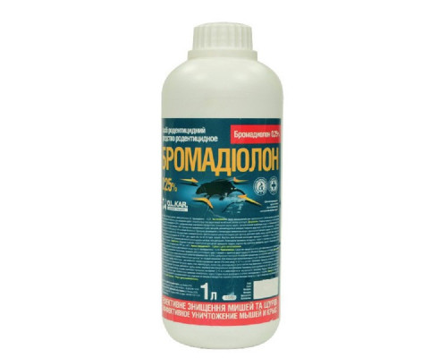 Бромадиалон 0,25%  1л O.L.KAR