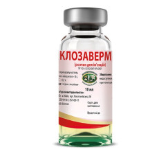 Розчин для ін'єкцій Клозаверм-А 10 мл УЗВПП