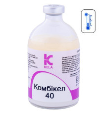 Суспензія для ін'єкцій Комбікел 40 при захворюваннях органів дихання сечостатевої системи та шкірних інфекціях 100 мл Kela  