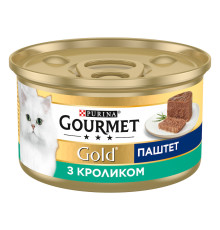 Корм для котів Gourmet Gold паштет із кроликом 85 г Purina
