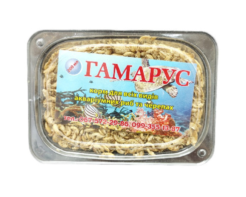 Корм для риб Гаммарус 200 мл Природа