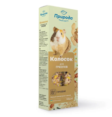 Корм Колосок Горіховий для гризунів 140 г Природа