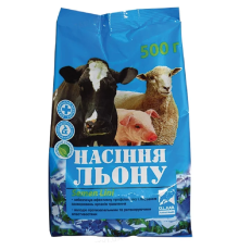 Насіння льону профілактика та лікування захворювань органів травлення 500 г O.L.KAR