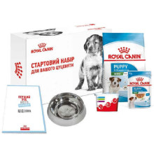 Корм для цуценят дрібних порід Mini Puppy з птахом Стартовий набір Royal Canin