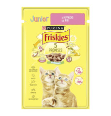 Корм для кошенят Friskies Junior з куркою у підливі 85 г Purina