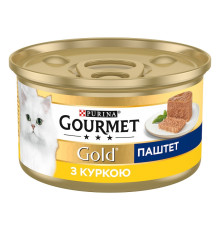 Корм для котів Gourmet Gold паштет з куркою 85 г Purina