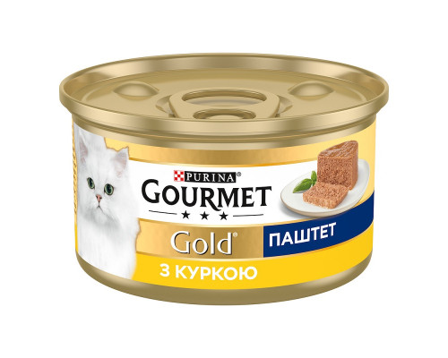 Корм для котів Gourmet Gold паштет з куркою 85 г Purina