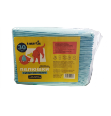 Пелюшки для собак і цуценят суперпоглинаючі 60x90 см 30 шт Magic Pet 