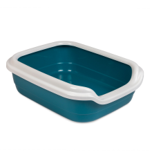 Туалет для котів і кішок Comfort L 49*39*15 см ультрамарин Природа