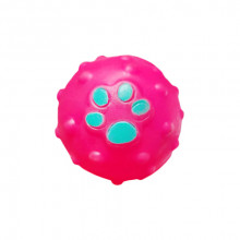 Игрушка для собак мяч виниловый с лапкой 6 см FOX FS-0033