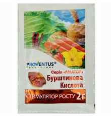 Мінеральне добриво Бурштинова кислота стимулятор росту 2 г Провентус