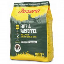 Сухой корм для собак Ente and Kartoffel беззерновой с уткой и картофелем 900 г Josera