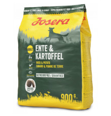 Сухий корм для собак Ente and Kartoffel беззерновий з качкою та картоплею 900 г Josera