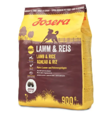 Сухий корм для собак із проблемами травлення Lamb and Rice з ягням та рисом 900 г Josera