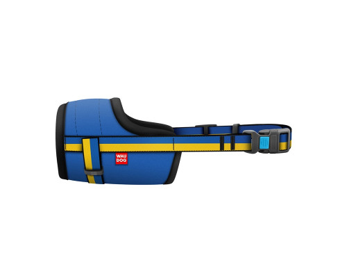 Намордник для собак Waudog Nylon Colors of freedom нейлон розмір M О 19-26 см Collar
