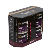 Корм для собак 3+1 консерва Сейвори SAVORY индичка 100 г 55021
