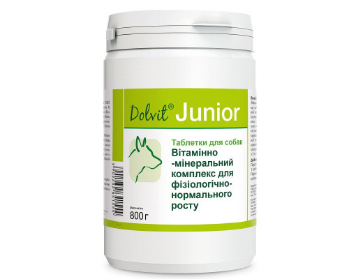 Долфос Долвит джуниор Dolvit Junior добавка для собак 800 г (1т на 10 кг)