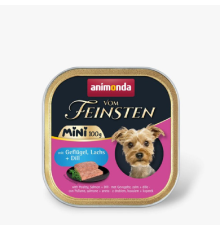 Корм для собак міні Vom Feinsten Adult Mini  з птицею та лососем 150 г Animonda